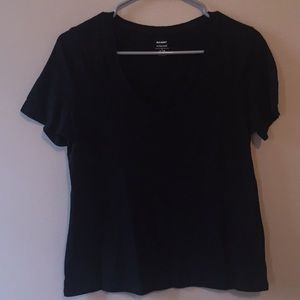 Relaxed Black Tee